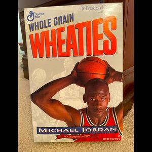 Michael Jordan Wheaties box